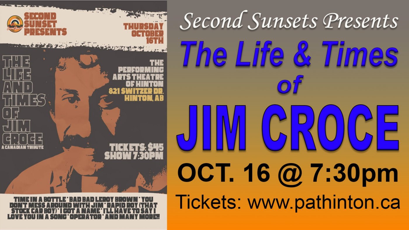 Life & Times of JIM CROCE, 16 October | Event in Hinton | AllEvents