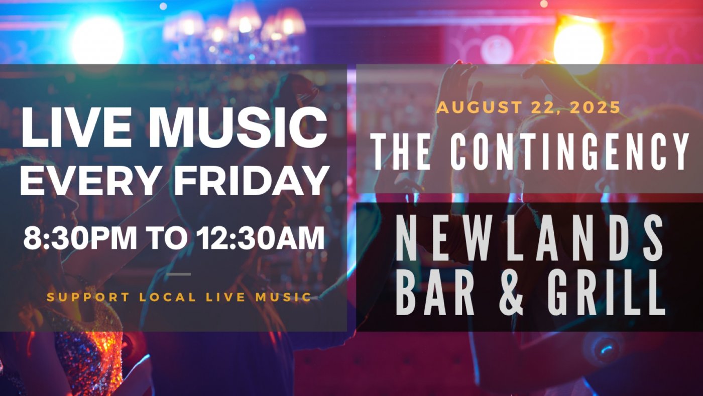 The Contingency LIVE @ Newlands Bar & Grill, 22 August | Event in Langley | AllEvents