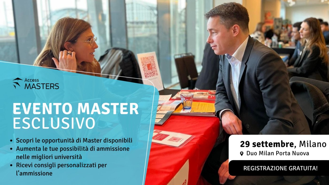 Access Masters – L’evento dedicato al tuo futuro accademico, 29 September | Event in Milano | AllEvents
