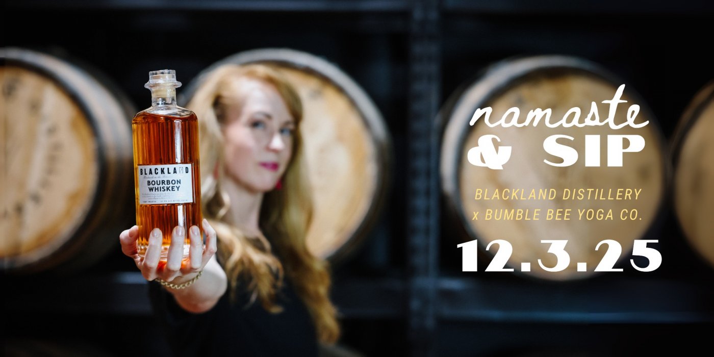 Namaste & Sip | Blackland Distillery x Bumble Bee Yoga Co., 3 December | Event in Fort Worth | AllEvents