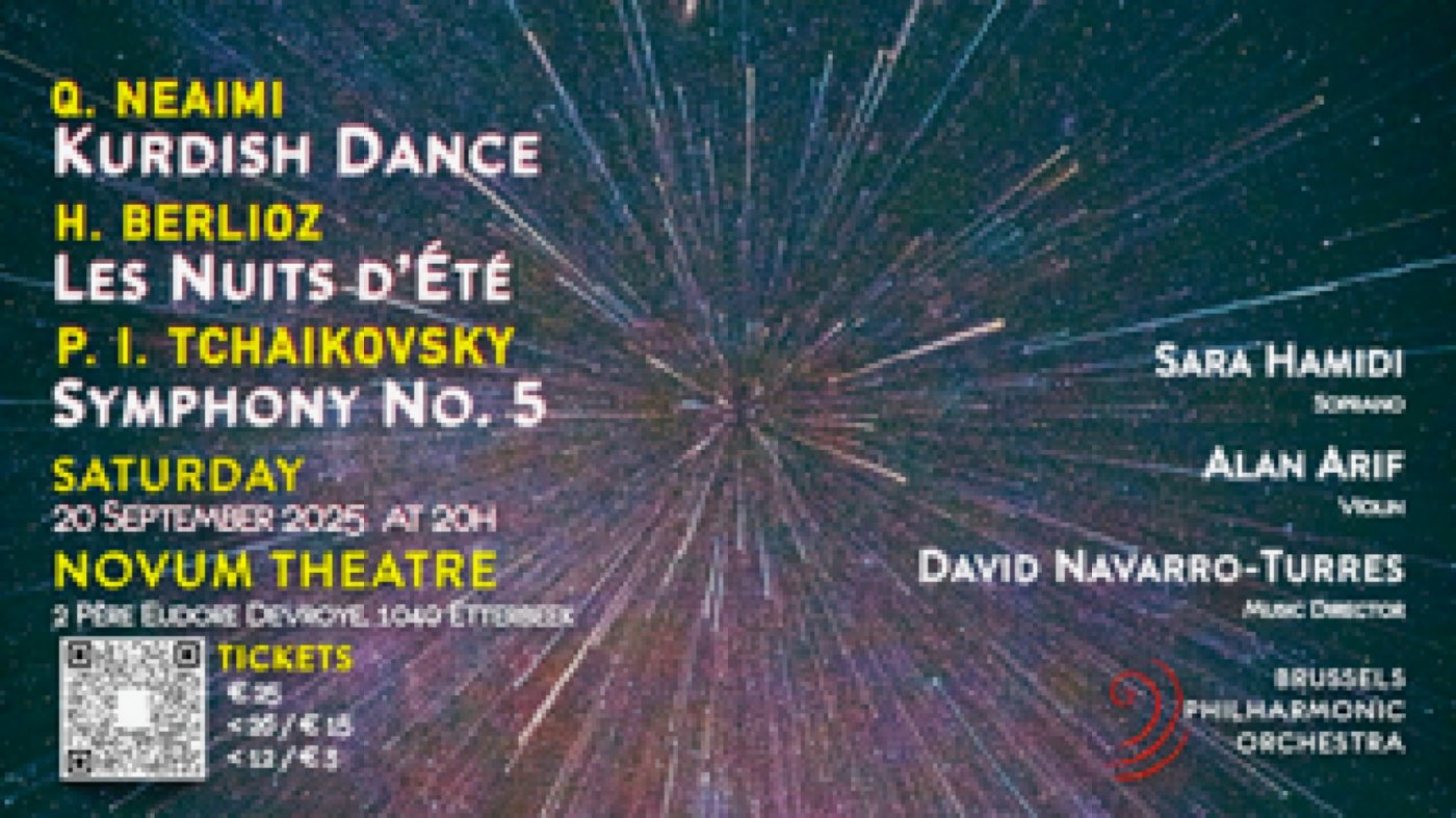 Brussels Philharmonic Orchestra 's concert Orient meets Occident , 20 September | Event in Etterbeek | AllEvents