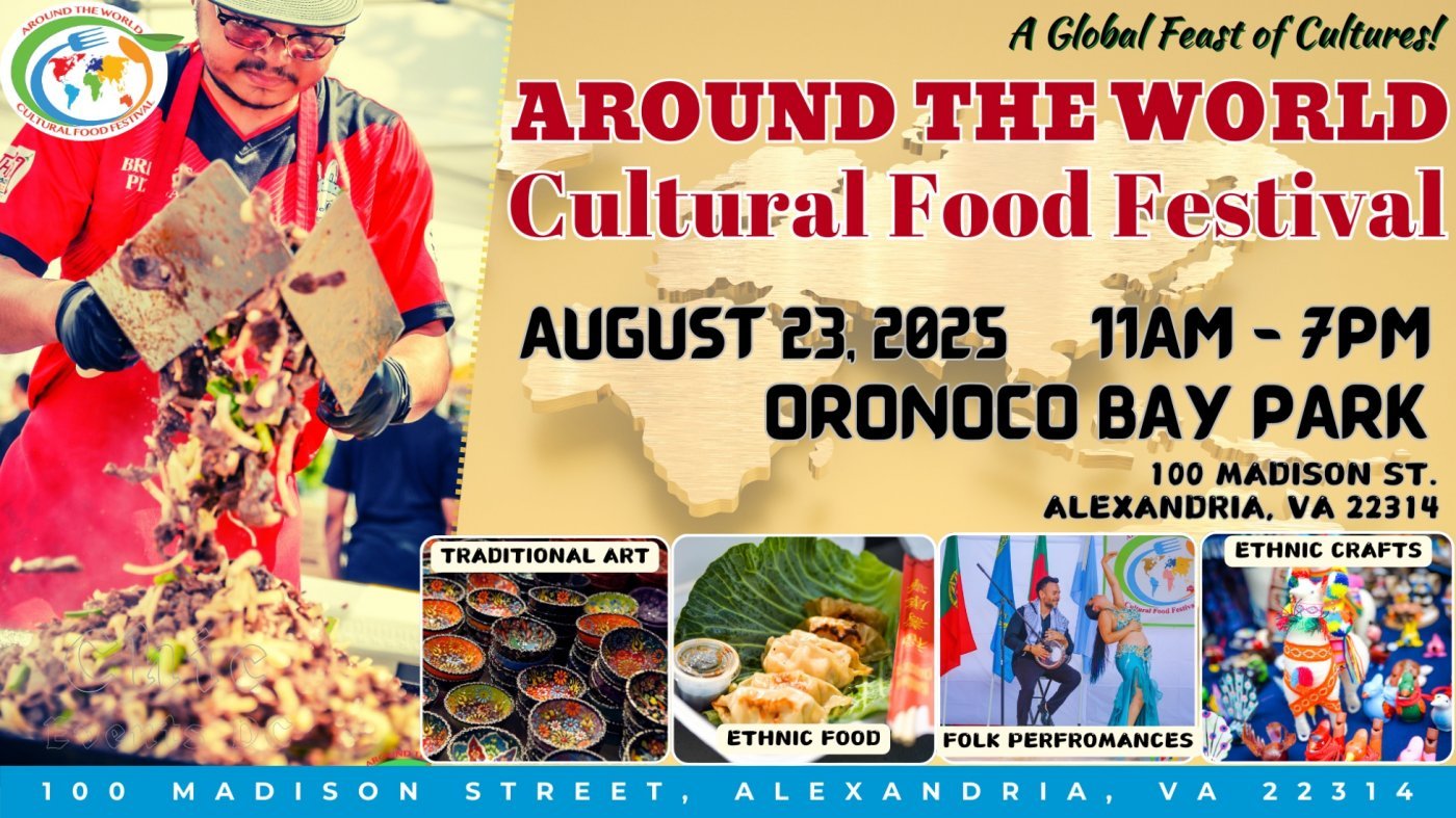 2025 Around The World Cultural Food Festival, 23 August | Event in Alexandria | AllEvents