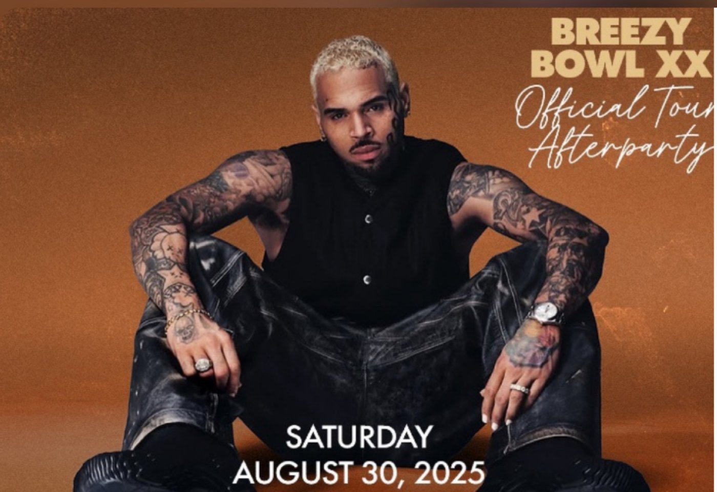Chris Brown Atlanta Breezy Bowl ** Official Afterparty at The Dome, Atlanta, GA– Saturday, August 30, 30 August