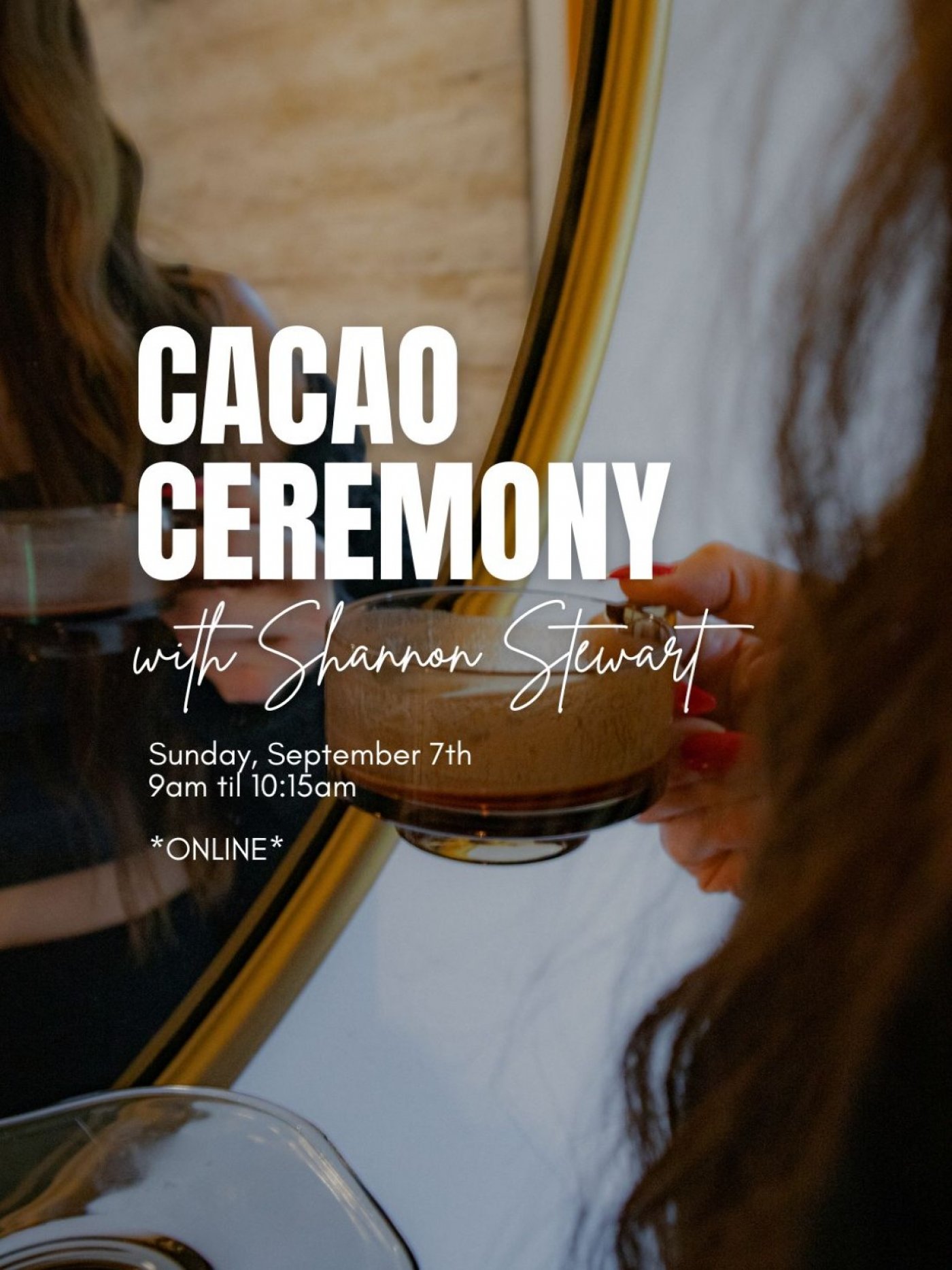 Cacao Ceremony *Online*, 7 September | Online Event | AllEvents