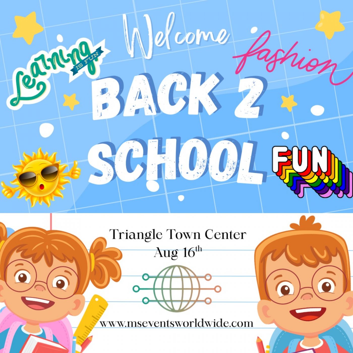 Back 2 School, 16 August | Event in Raleigh | AllEvents