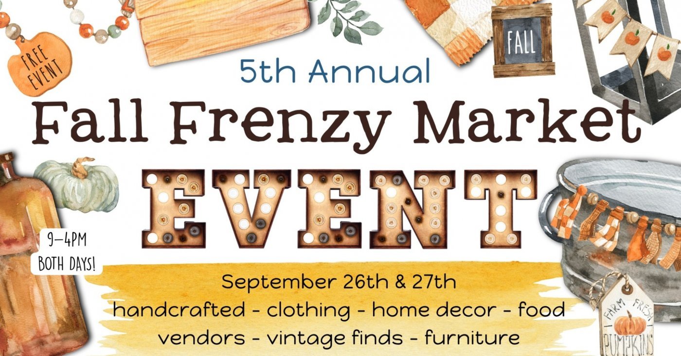 Fall Frenzy Market - 5th Annual, 26 September | Event in Rice | AllEvents
