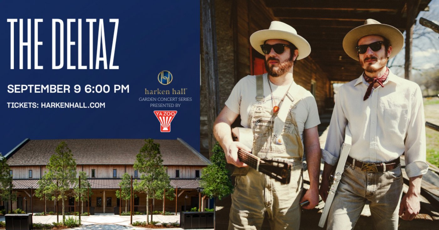 Harken Hall Garden Concert Series with The Deltaz Presented By Yazoo, 9 September | Event in Nashville | AllEvents