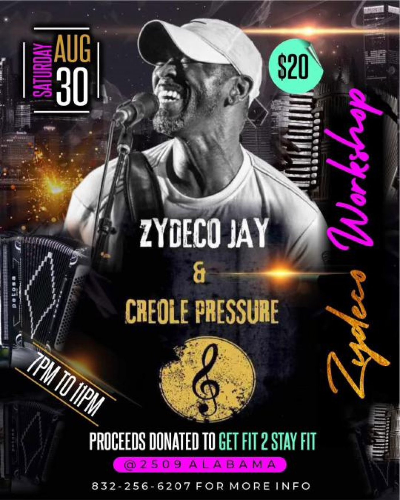 ZYDECO JAY &amp; CREOLE PRESSURE