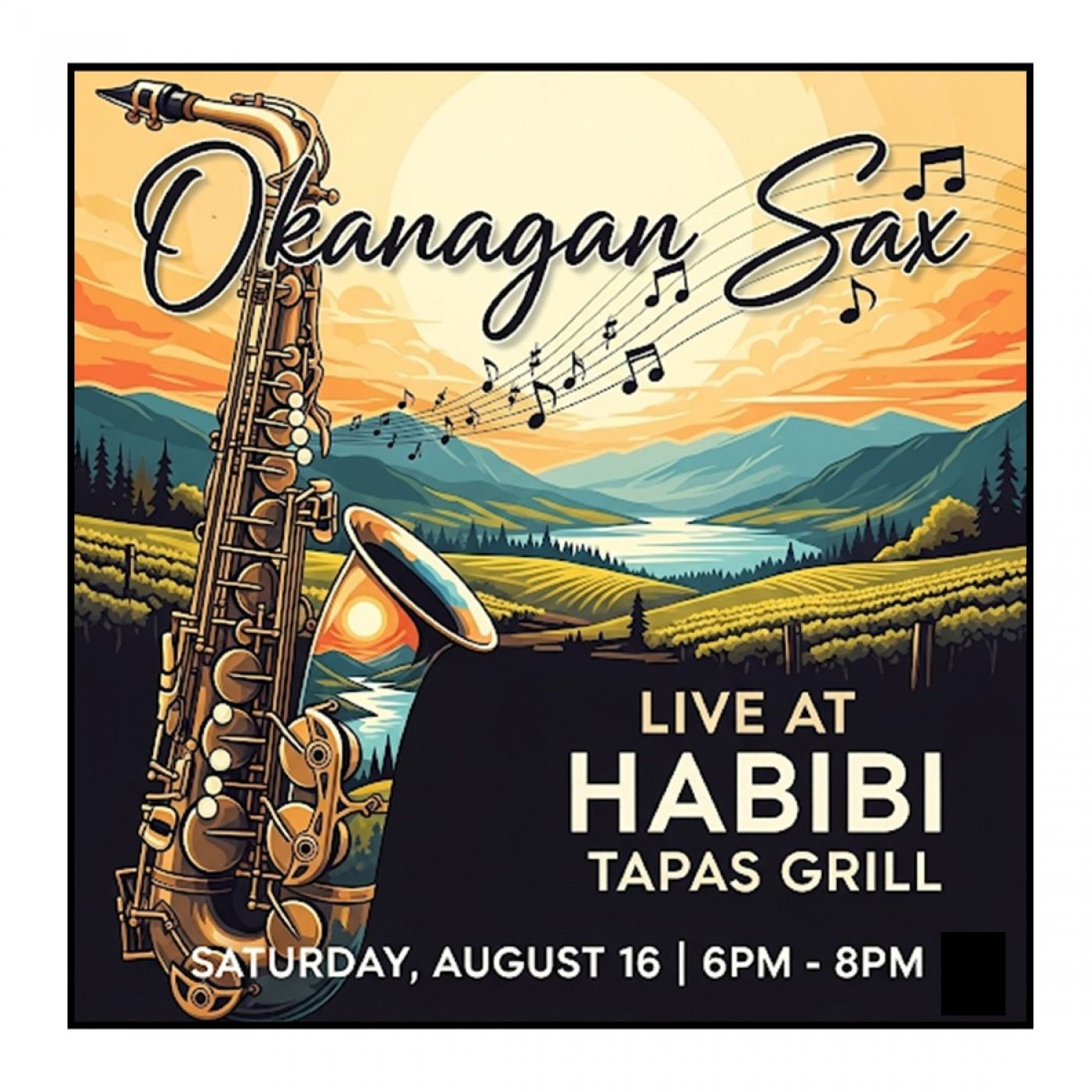 Okanagan Sax - Live Show at Habibi Tapas Grill (Kelowna) | Event in Kelowna | AllEvents