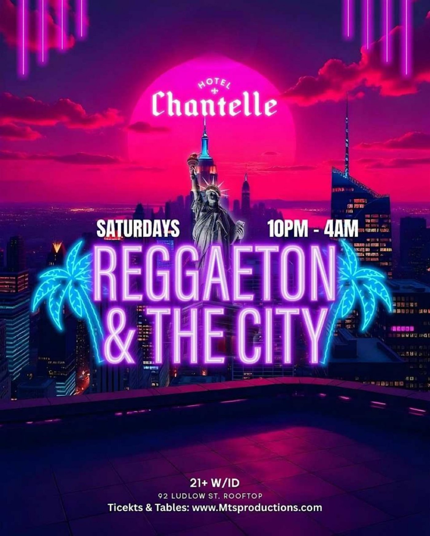 Reggaeton &amp; The City – Rooftop Party at Hotel Chantelle