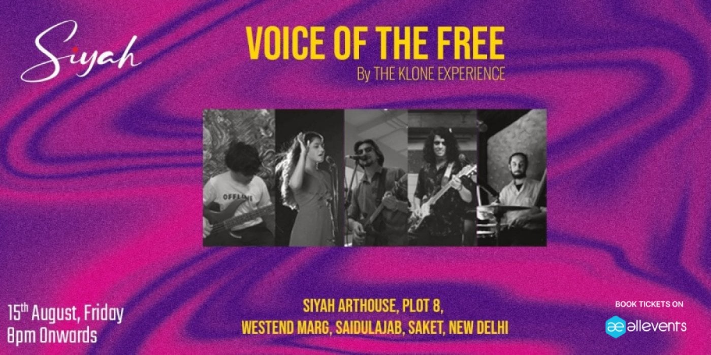 The Klone Experience, 15 August | Event in New Delhi | AllEvents