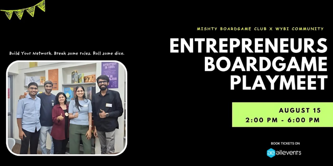 Entrepreneurs Boardgame Playmeet, 15 August | Event in Ahmedabad | AllEvents