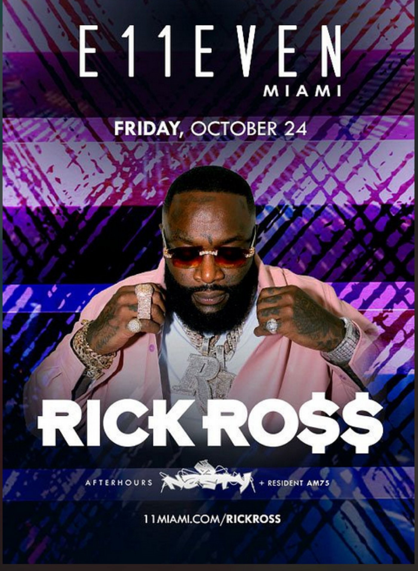 RICK ROSS LIVE on Fri, Oct 24 at 08:00 PM EDT at E11EVEN Miami, 24 October | Event in Miami | AllEvents