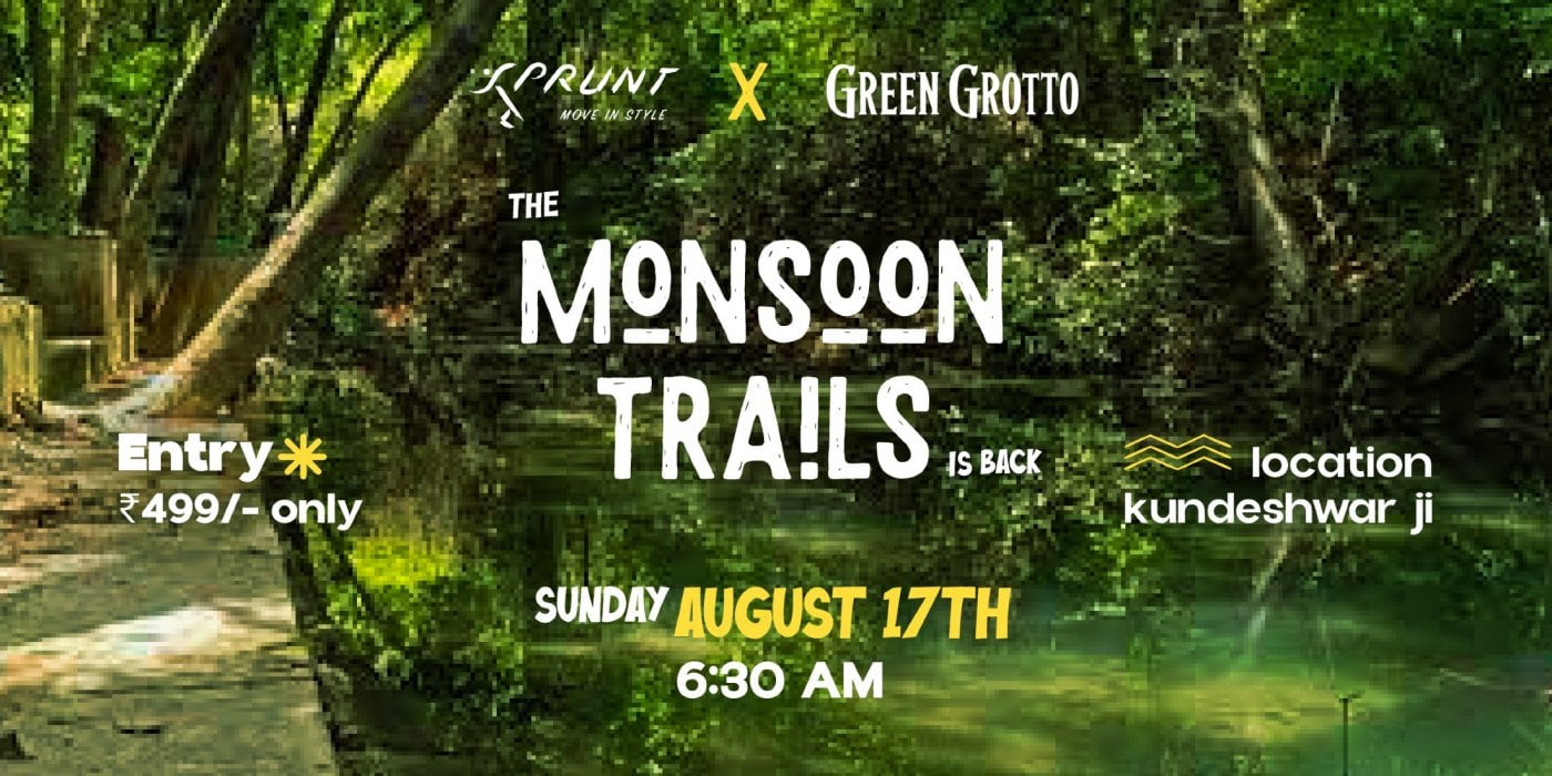 The Monsoon Trail is back, 17 August | Event in Udaipur | AllEvents