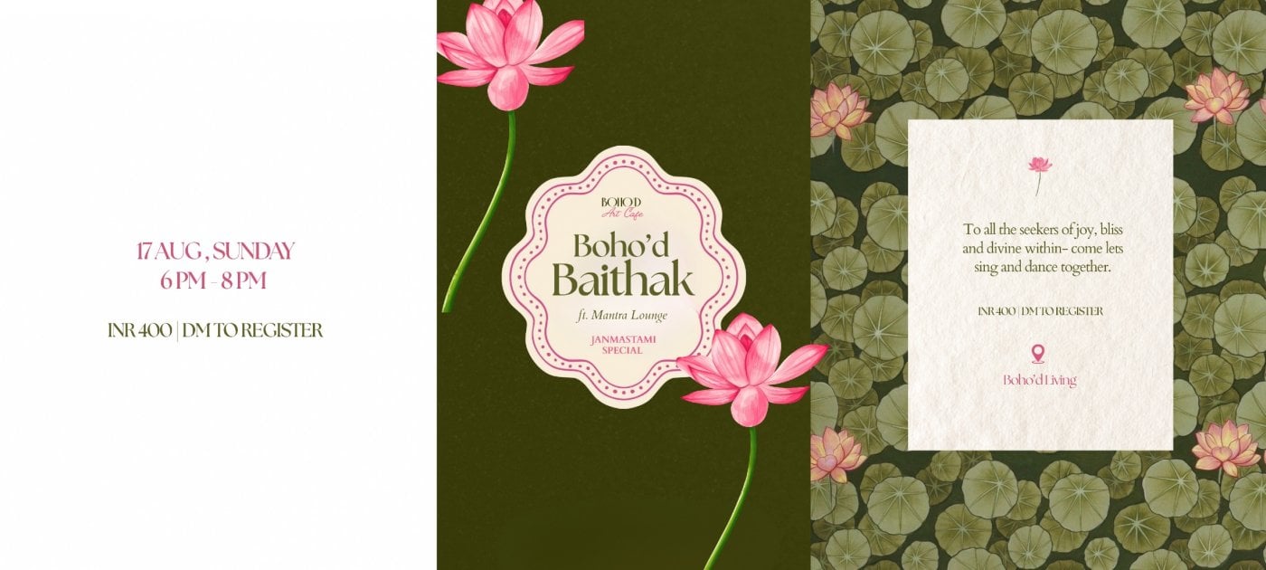 The Boho'd Baithak, 17 August | Event in Surat | AllEvents