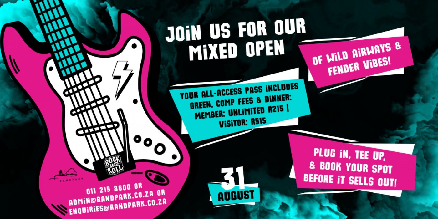Randpark Mixed Open, 31 August | Event in Randburg | AllEvents
