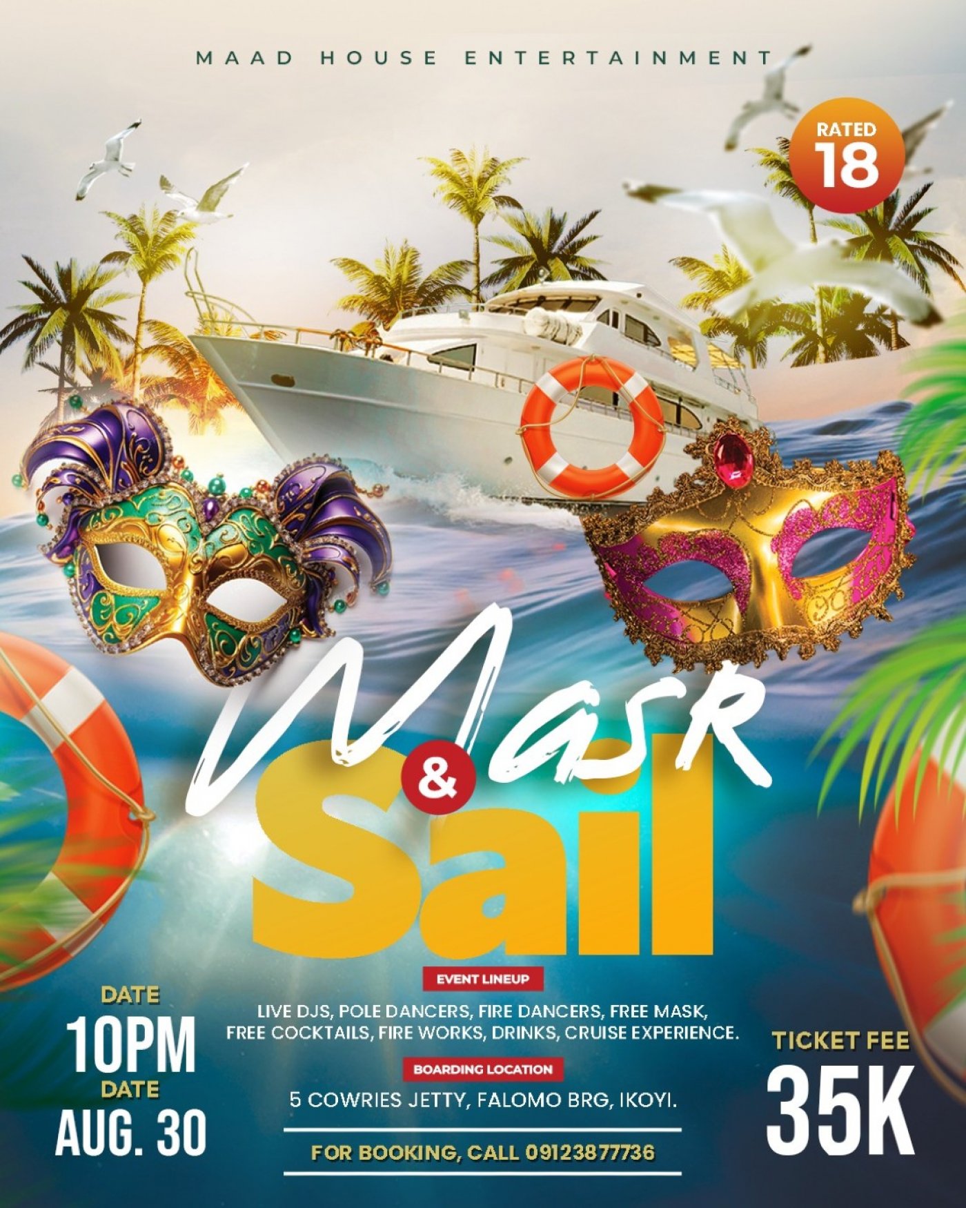 MASK & SAIL | Event in Lagos | AllEvents