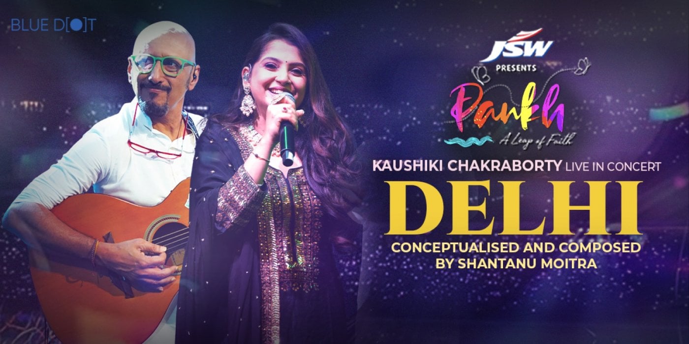 Pankh Live - Kaushiki Chakraborty India Tour - Delhi, 6 September | Event in New Delhi | AllEvents