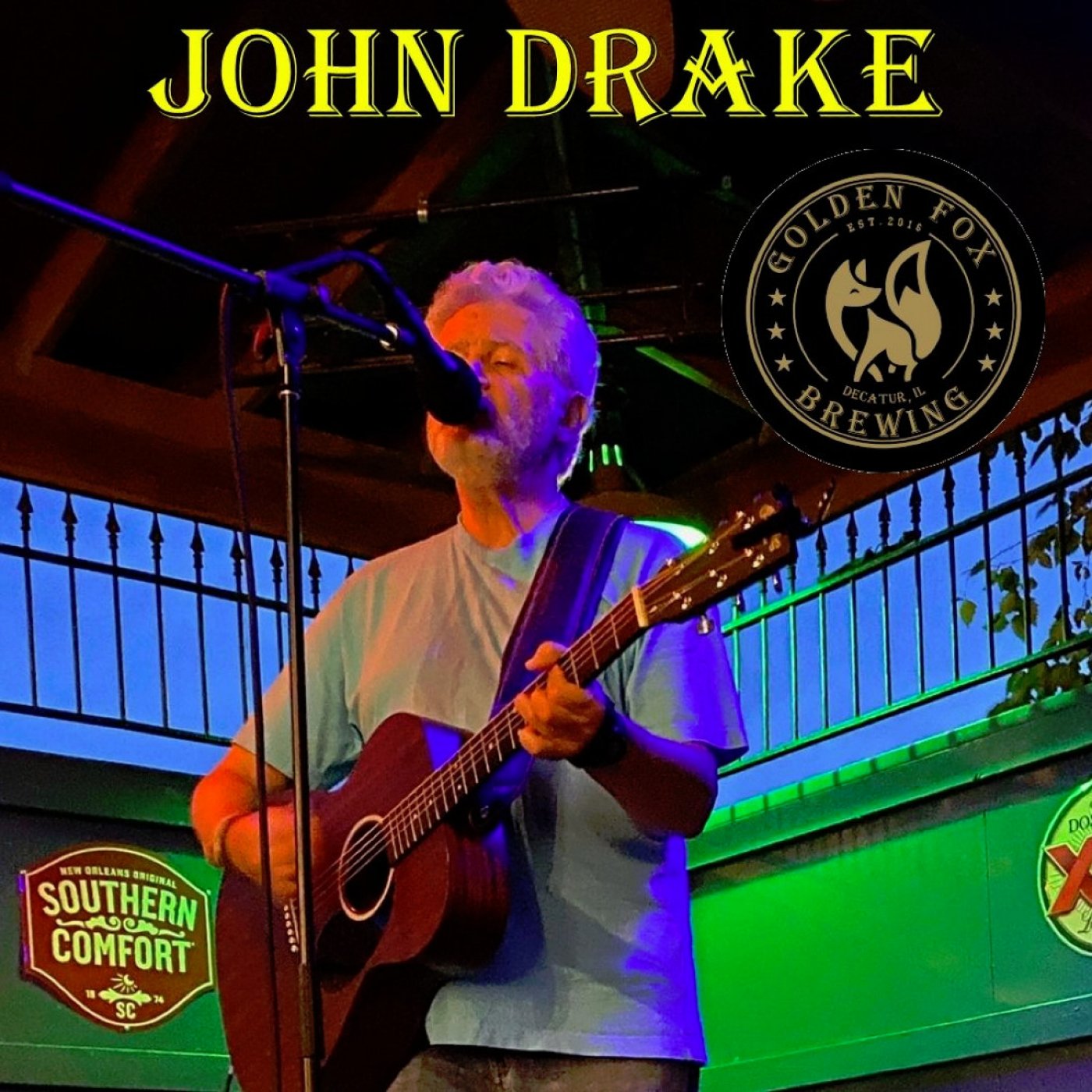 John Drake performs Live at Golden Fox Brewing, 5 September | Event in Decatur | AllEvents