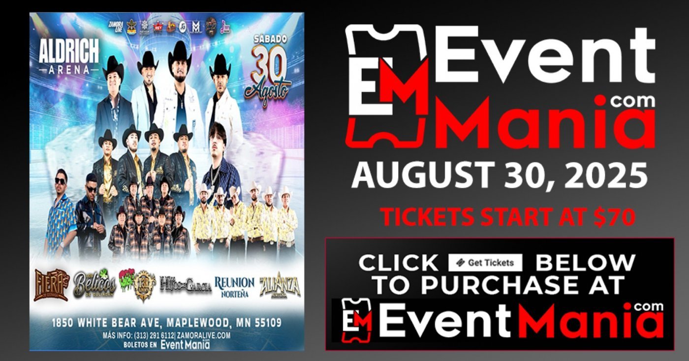 La Fiera de Ojinaga, T3R Elemento, Los Hijos de Garcia - Maplewood, MN, 30 August | Event in North St Paul