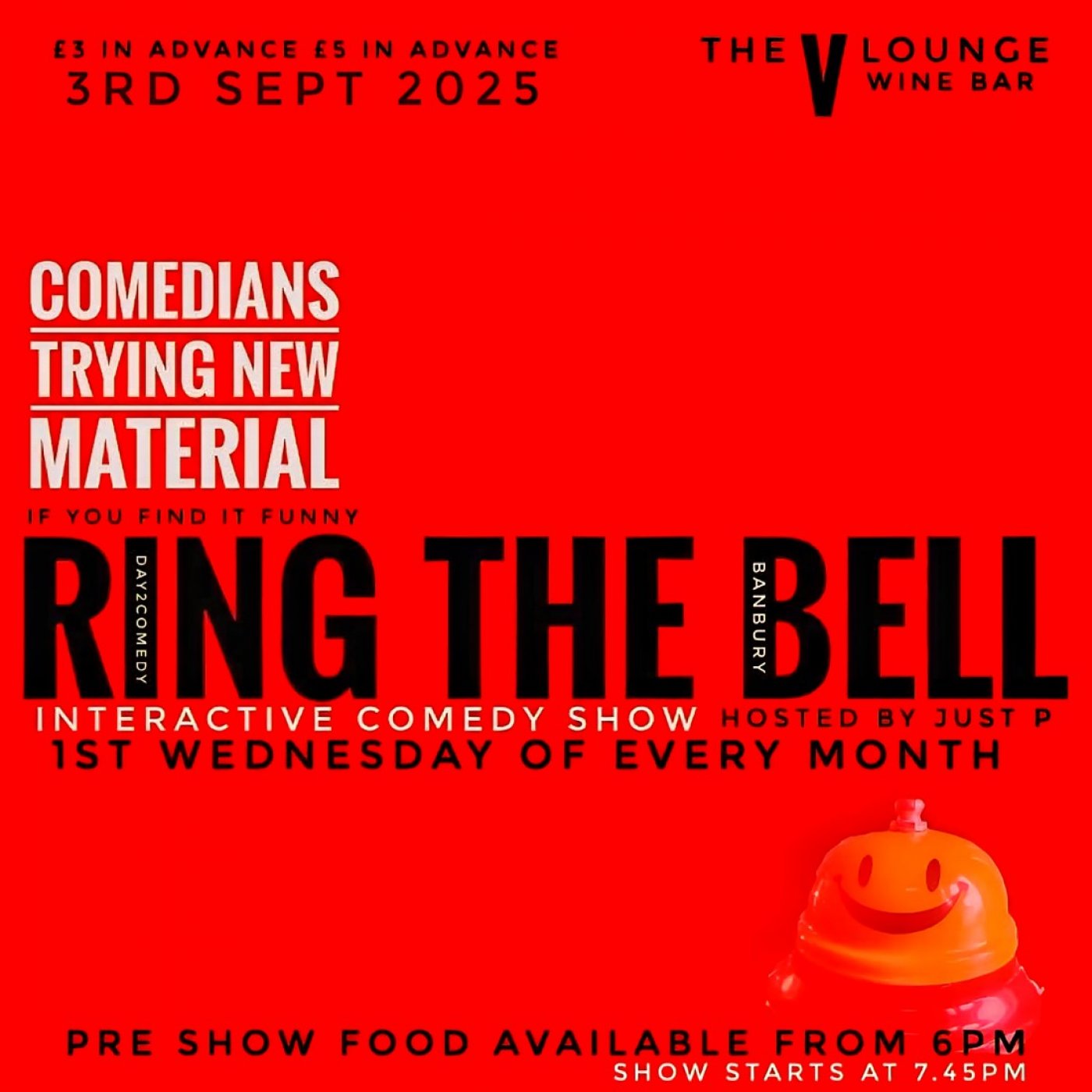 Ring the Bell: Banbury Sept 3rd, 19 August | Event in Banbury | AllEvents