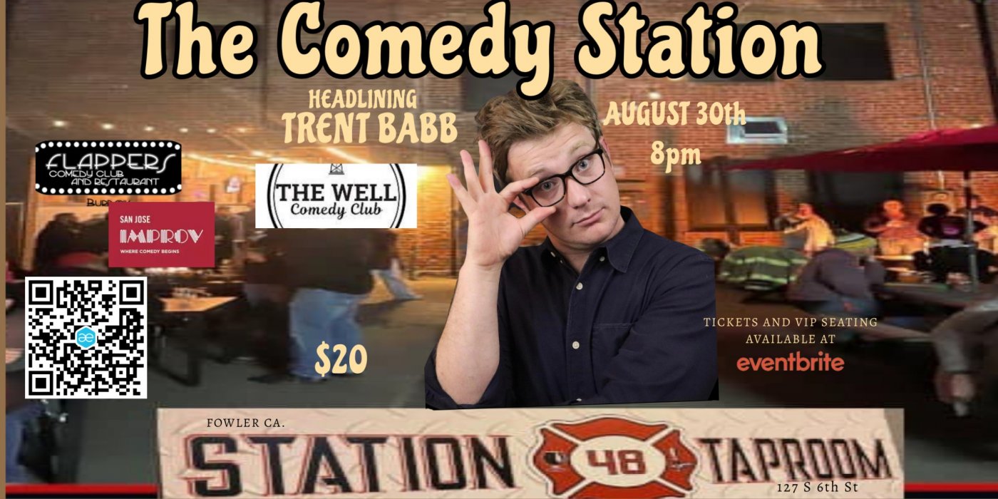 The Comedy Station 48 headlining Trent Babb, 30 August | Event in Fowler | AllEvents