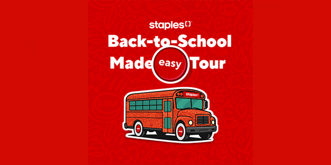 Staples Back-to-School Made Easy Tour (464 King St W), 21 August | Event in Toronto | AllEvents
