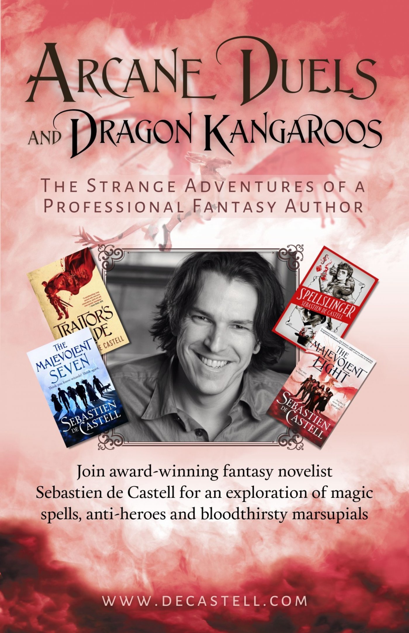 Sebastien de Castell Book Launch - The Malevolent Eight, 2 September | Event in Edmonton | AllEvents