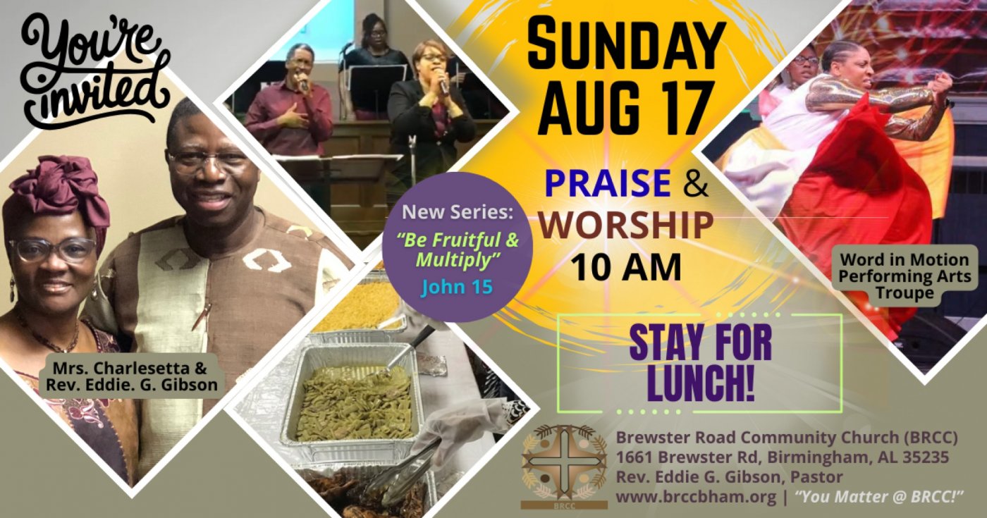 Sunday Worship & Lunch!, 17 August | Event in Chalkville | AllEvents
