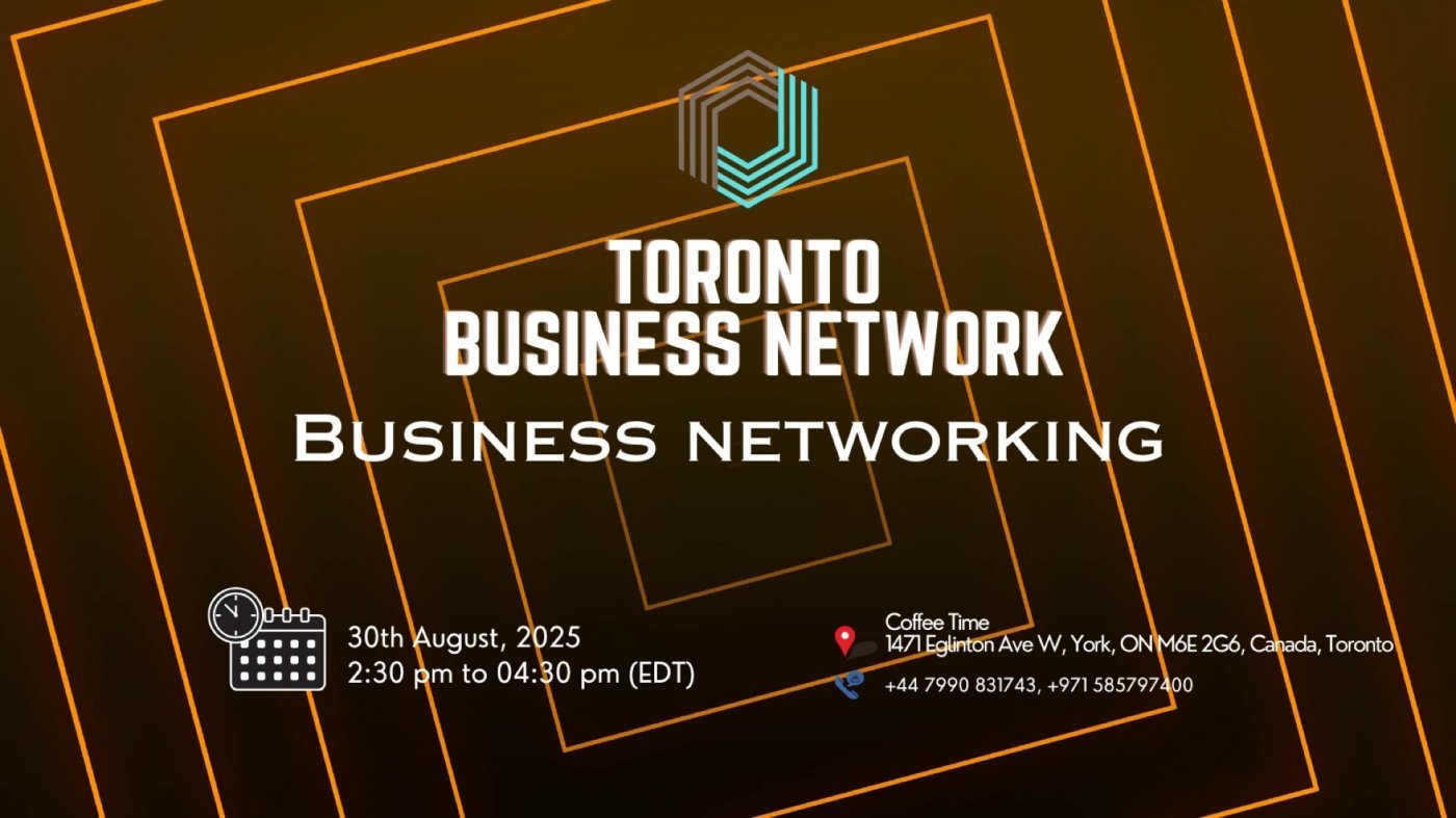 Business Networking Toronto 2025, 30 August | Event in Toronto | AllEvents