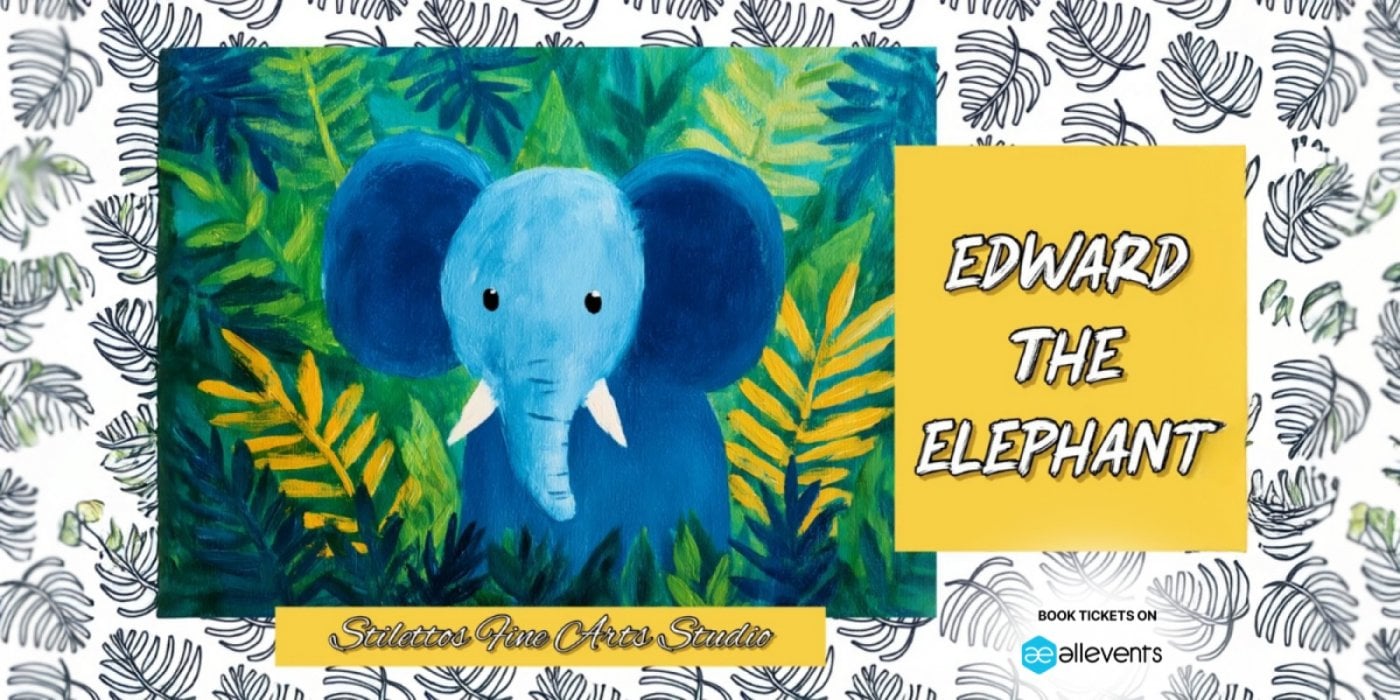 Beyond the Spectrum Art Program - Edward the Elephant Acrylic, 2 September | Event in Vestal | AllEvents