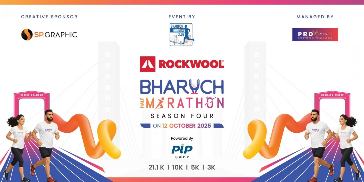 Rockwool Bharuch Half Marathon Season 4, 12 October | Event in Bharuch | AllEvents
