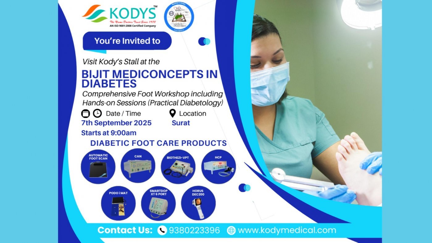 Comprehensive Foot Workshop, 7 September | Event in Surat | AllEvents