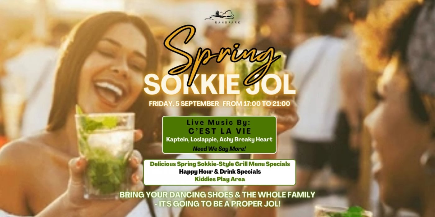 Spring Sokkie Jol, 5 September | Event in Randburg | AllEvents
