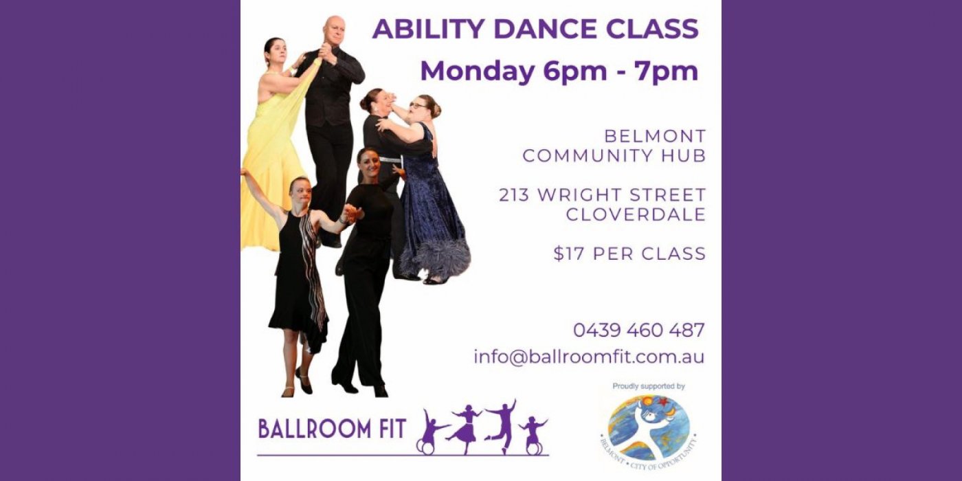 Belmont Ability Dance Class, 18 August | Event in Perth | AllEvents