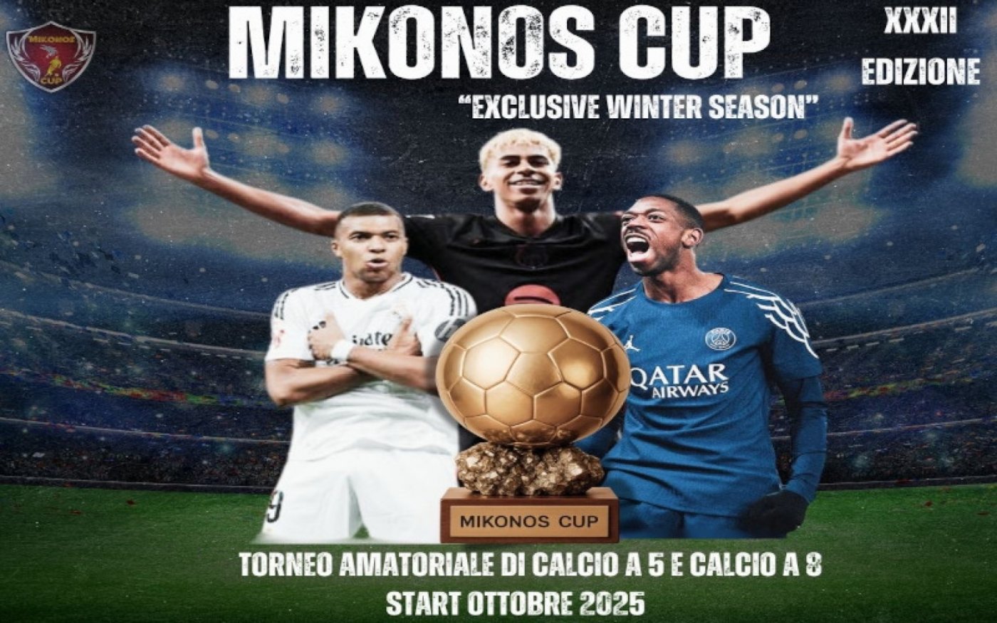 XXXII MikonosCup calcio a 5&8 amatoriale, 6 October | Event in Vatican | AllEvents