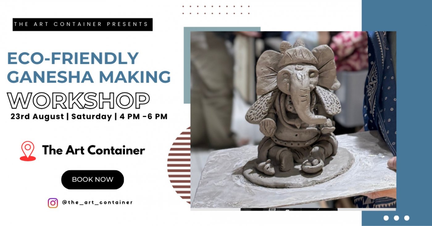 Eco-Friendly Ganesha Making Workshop, 23 August | Event in Ahmedabad | AllEvents