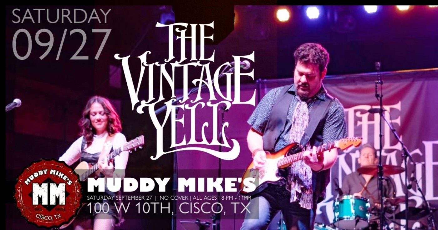The Vintage Yell , 27 September | Event in Cisco | AllEvents