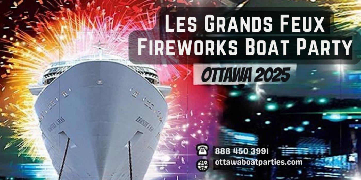 Les Grands Feux Fireworks Boat Party Ottawa | August 16th 2025, 16 August | Event in Gatineau | AllEvents