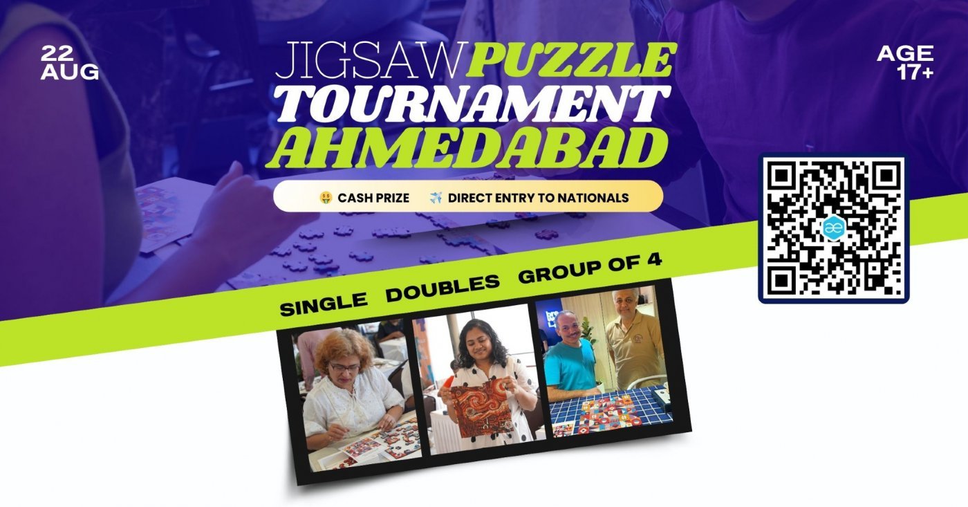 Ahmedabad Jigsaw Puzzle Tournament at Palladium Ahmedabad, 22 August | Event in Ahmedabad | AllEvents