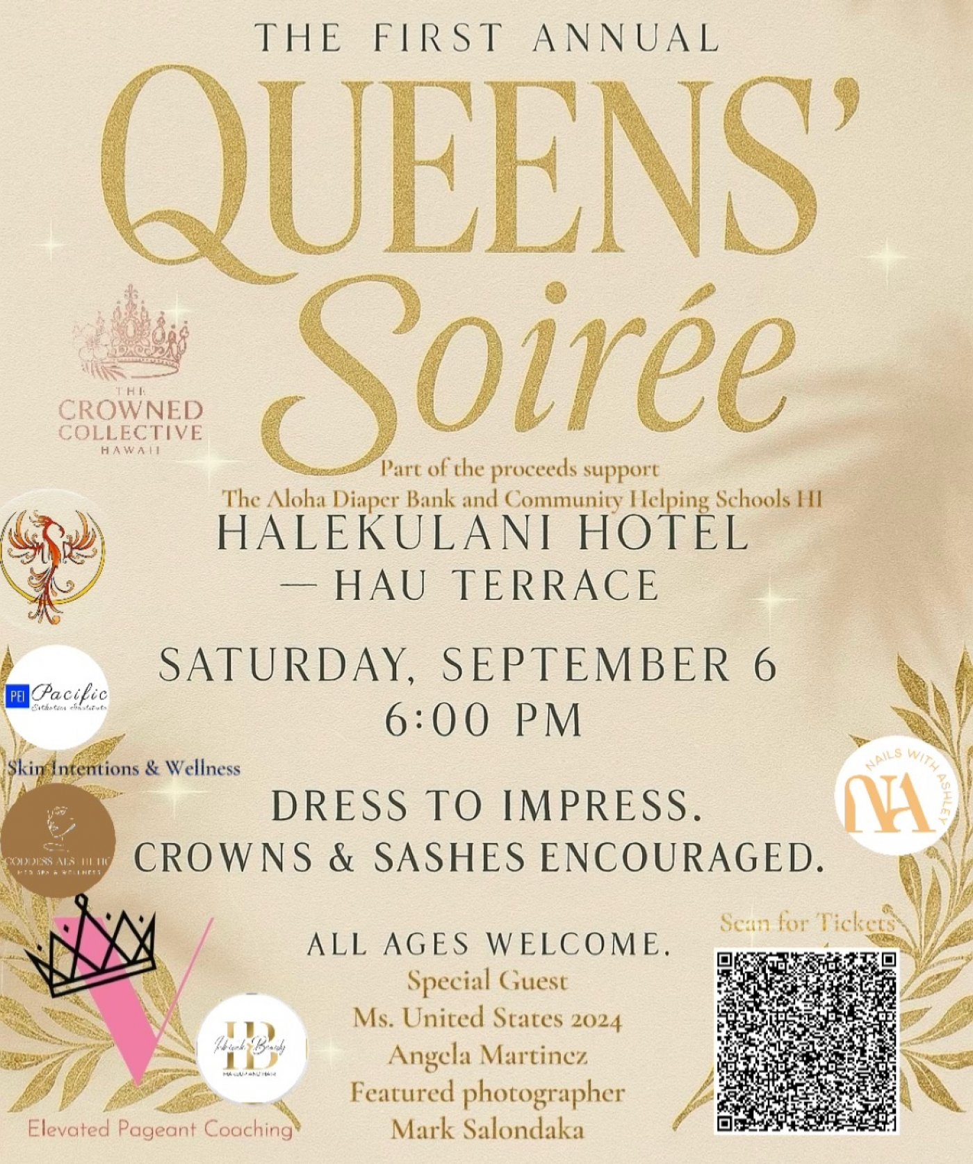 The Queens’ Soirée and Hawaii Impact in Pageantry Awards, 6 September | Event in Honolulu | AllEvents