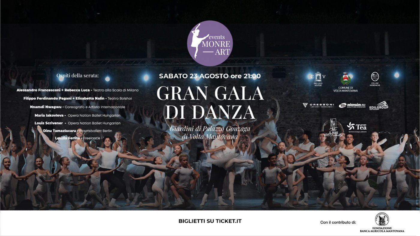 GRAN GALA DI DANZA, 23 August | Event in Volta Mantovana | AllEvents