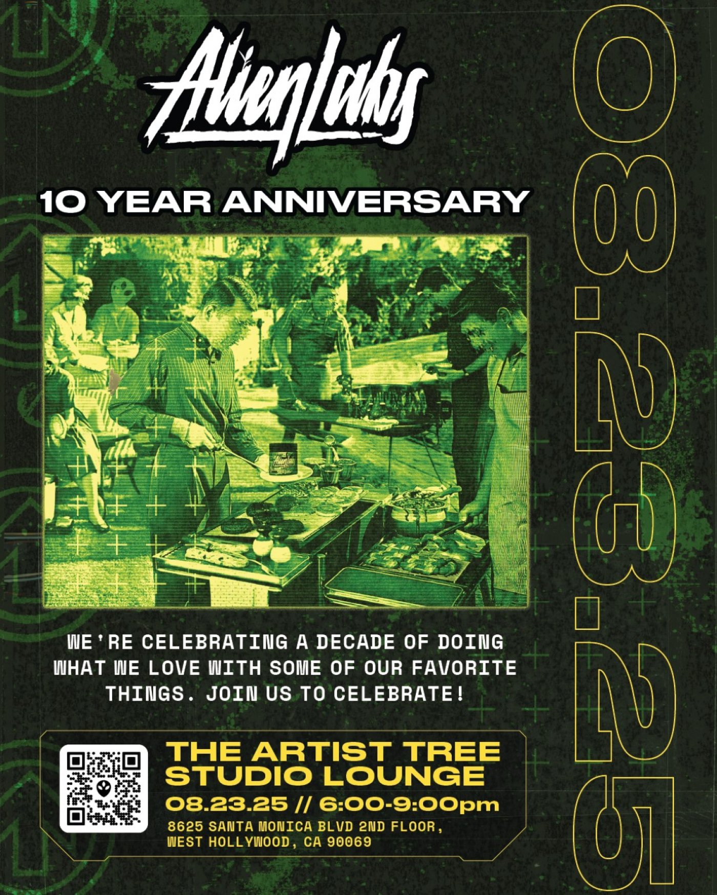 Alien Labs 10th Anniversary Party, 21 August | Event in West Hollywood | AllEvents