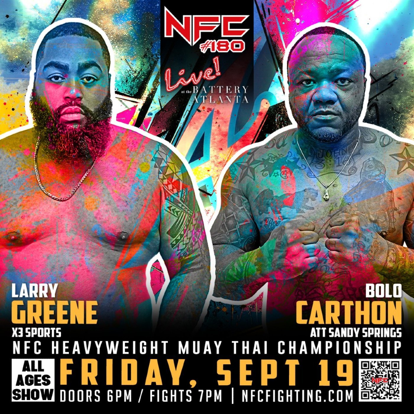 NFC 180 Fight Night