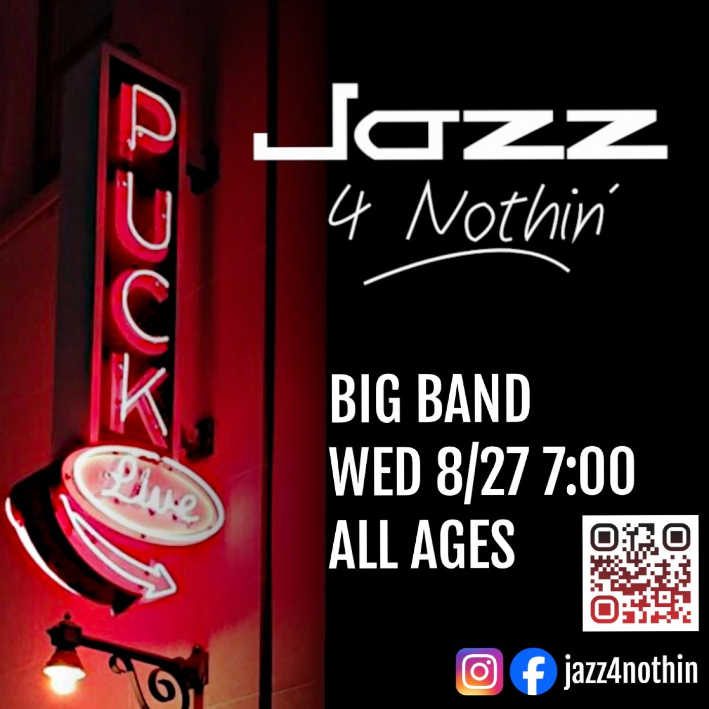 Jazz4Nothin Big Band Show , 27 August | Event in Doylestown | AllEvents