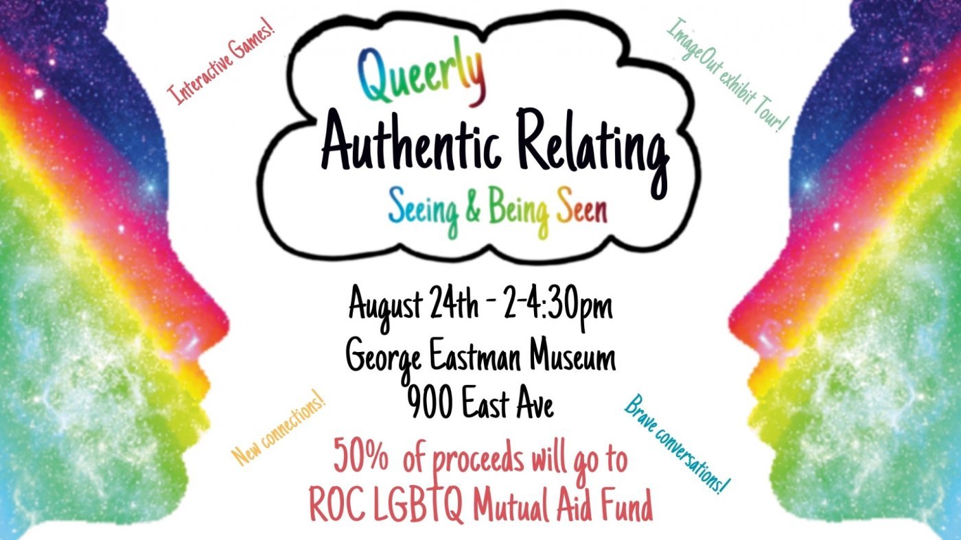 Queerly Authentic Relating - Seeing & Being Seen, 24 August | Event in Rochester | AllEvents