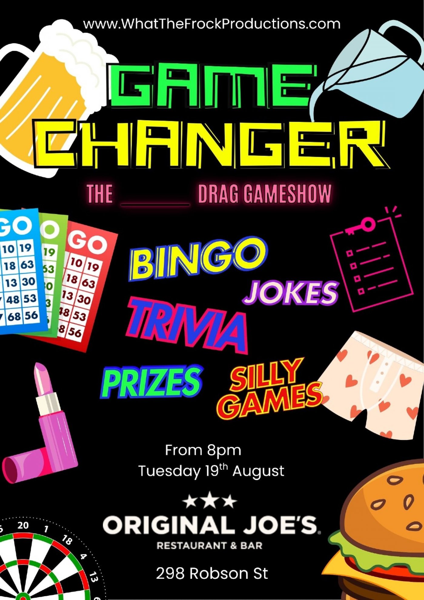 Game Changer - The Drag Gameshow, 19 August | Event in Vancouver | AllEvents