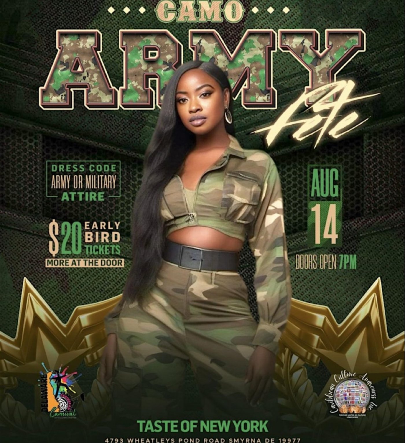 Camo Army Fete | Event in Smyrna | AllEvents