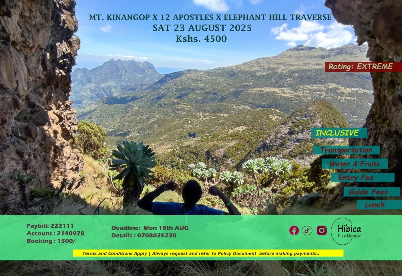 Mt. Kinangop, 12 Apostles and Elephant Hill Traverse Hike, 23 August | Event in Naivasha | AllEvents