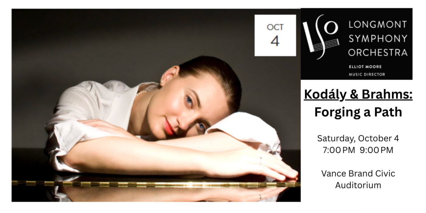 LSO Concert  Kodaly & Brahms: Forging a Path, 4 October | Event in Longmont | AllEvents
